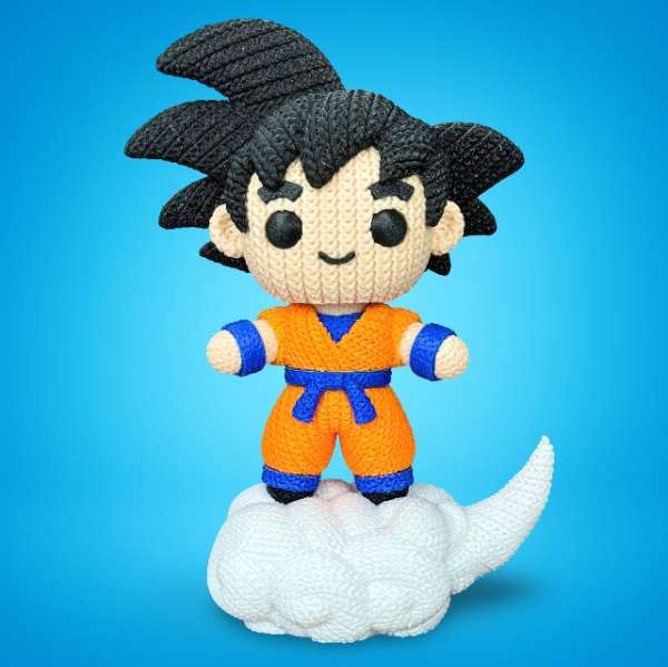 Figura de Goku impresa en 3D